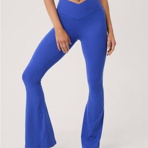 Aerie Women’s Flare Leggings Cobalt Blue
